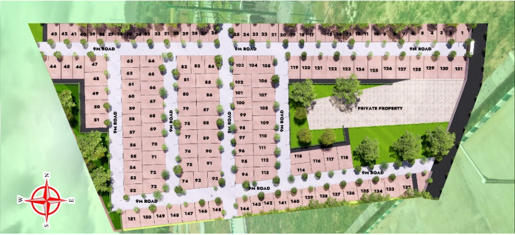 Master Plan Madhushree Enclave Tavarekere